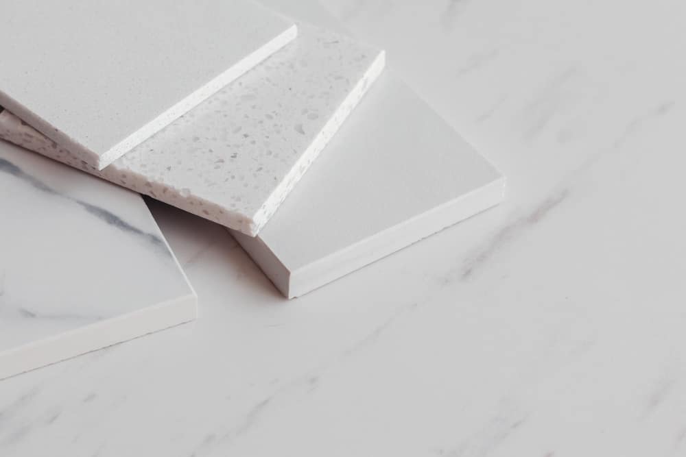 How Well Do Quartz Countertops Work With White Cabinets | Bedrock Quartz