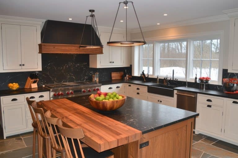 Have You Ever Considered Combining Stone With Butcher Block